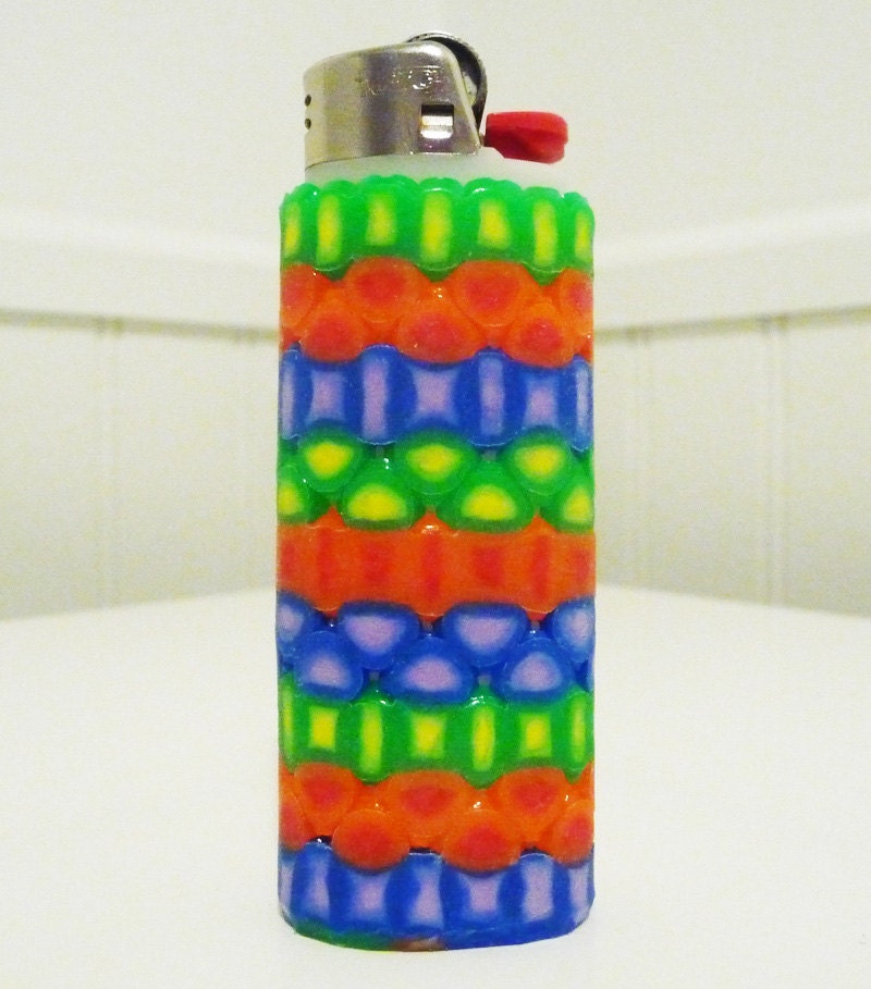 Complex Perler Bead LIGHTER CASE