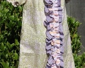 The Mainland Dress in Lilac -- Boutique Peasant-Style Dress Little Girl size 5T One of a Kind and Ready to Ship