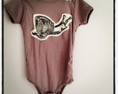 Organic Snail onesie