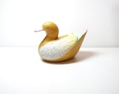 Vintage  Wood  Duck  Art- home decor, paperweight - LeatherAndRoses