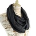 SALE Gray Infinity Scarf Grey Pewter Jersey Charcoal