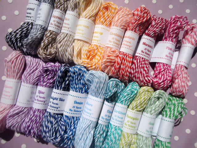 Baker's Twine - Choose 4 Colors - 60 Yards
