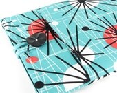 MacBook Air Case, MacBook Air Sleeve, MacBook Air 13 Case MacBook Air 13 Sleeve, 13 Inch - Fun Colorful Retro Modern Print Fabric