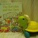 Fisher Price Turtle Classic Toy with Little Golden Book Set from 1987