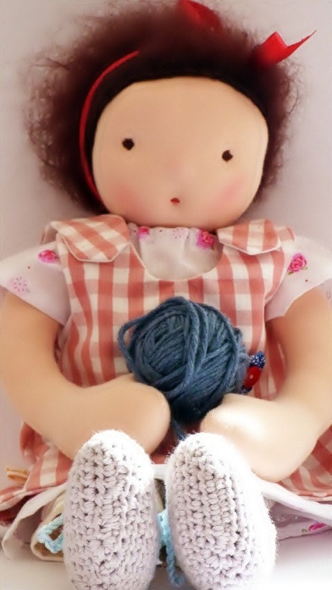 Waldorf doll belambolo Amelie 16 inch / 40 cm