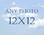 12x12 Photo, Square Landscape Photography, Dreamy Prints, Nature Photograph, Floral Picture, Snow Print