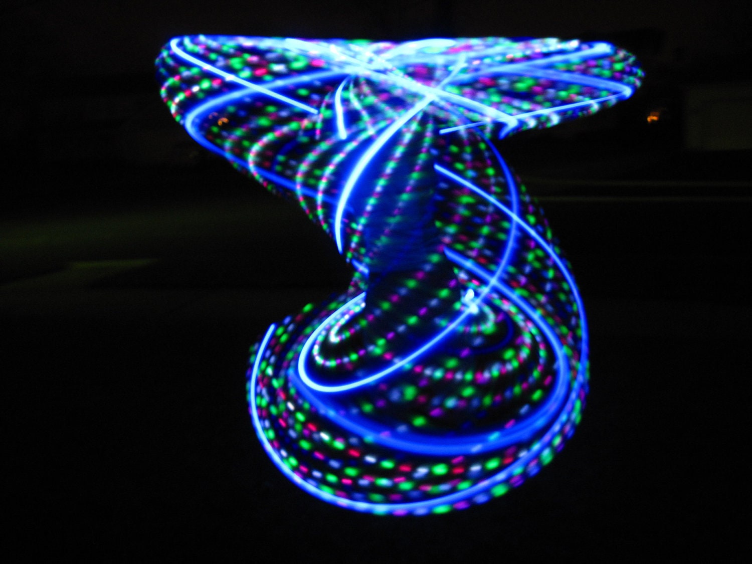 FREE SHIPPING - Strobing LED Hula Hoop - Moonshine Monsoon