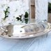 Covered Silver Plated Dish, Mid Century
