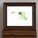 State of Love, Maryland Art Print - Home is wherever I'm with you quote - custom gift, personalized decor - greens and brown-gray - 8 x 10