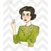 Audrey Horne - Twin Peaks - Illustration -  Painting