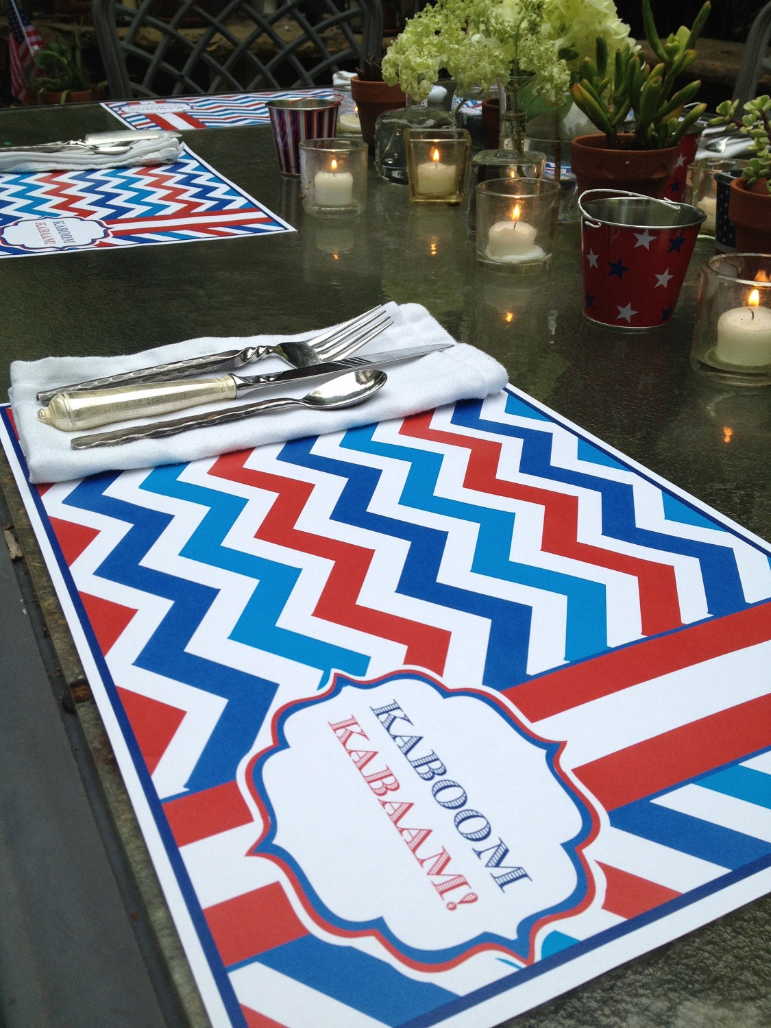4th of July placemats
