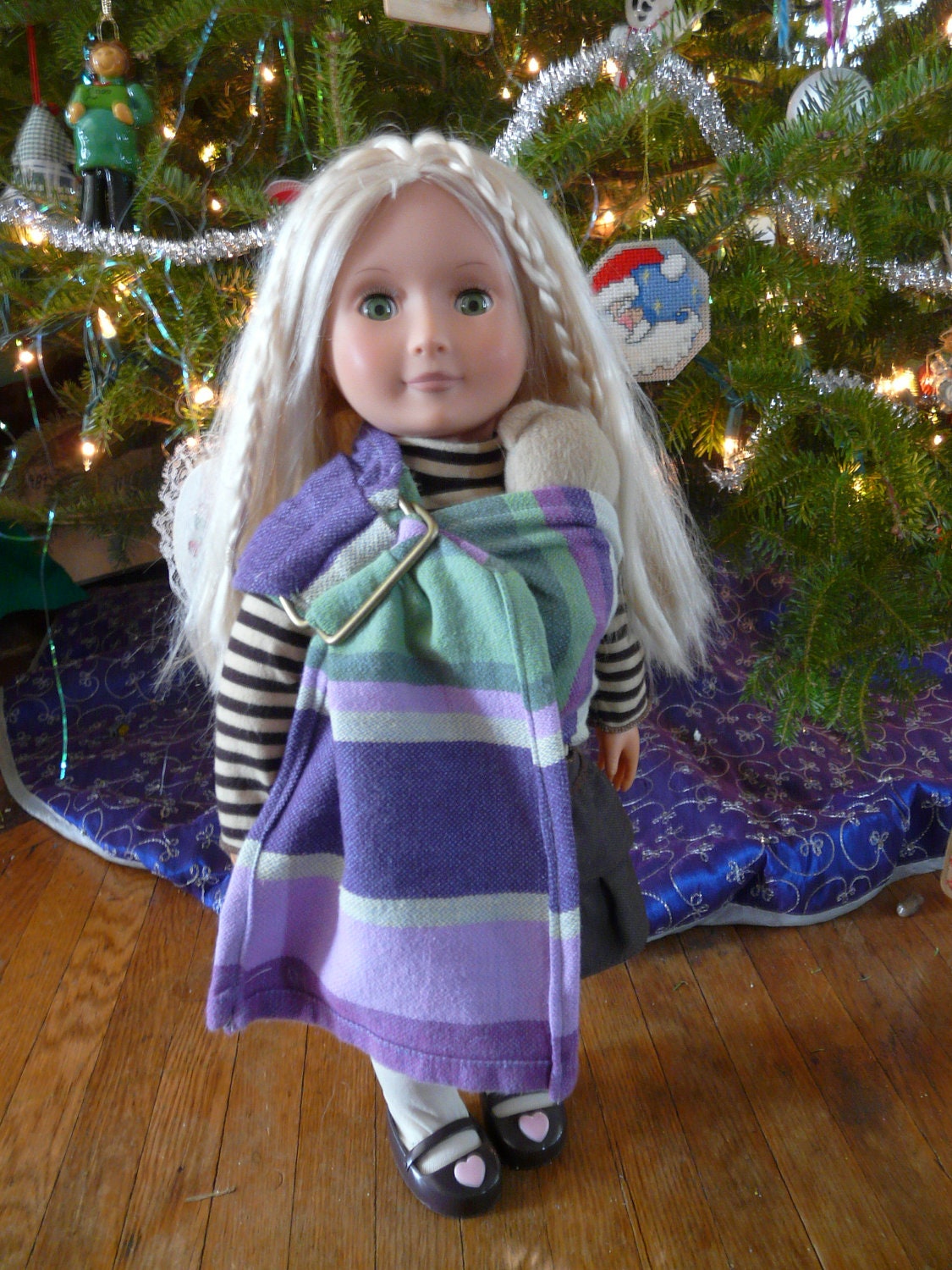Girasol Fresh Grapes DOLL SIZED Ring Sling