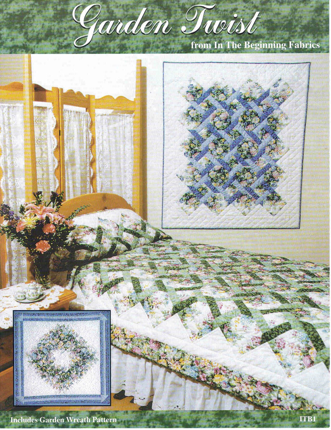 Garden Twist Original Quilt Pattern Complete By QuiltingThreads