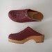 swedish woven clogs