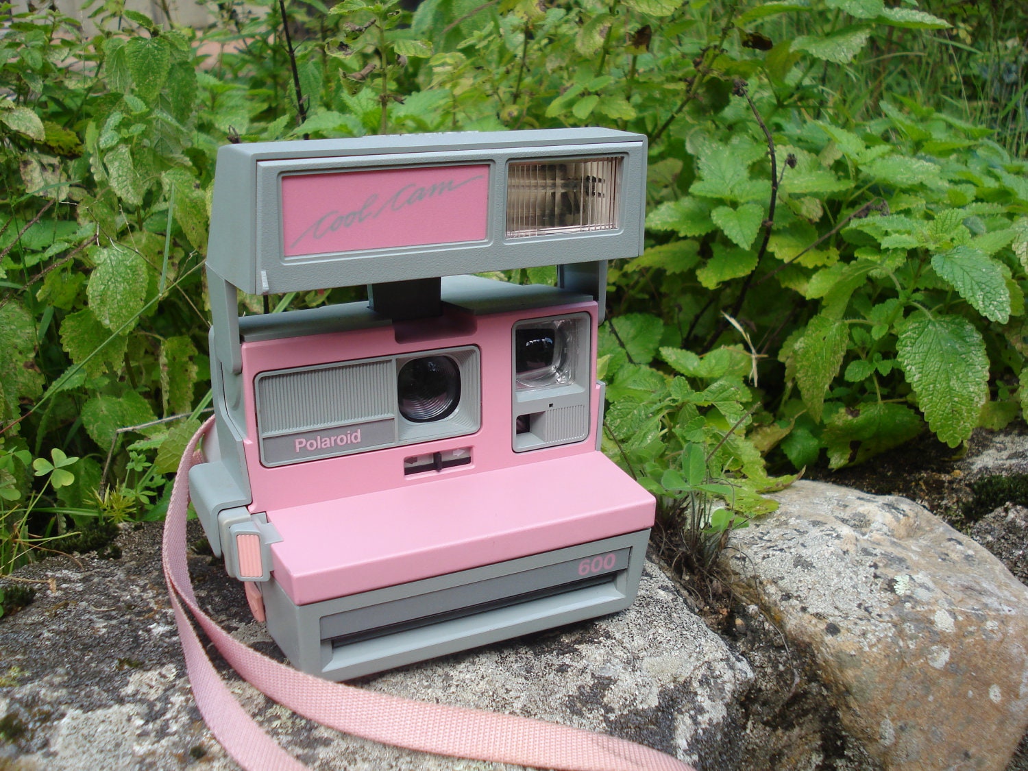Vintage Polaroid Cool Cam Pink and Gray Camera - LovesAllThingsYou