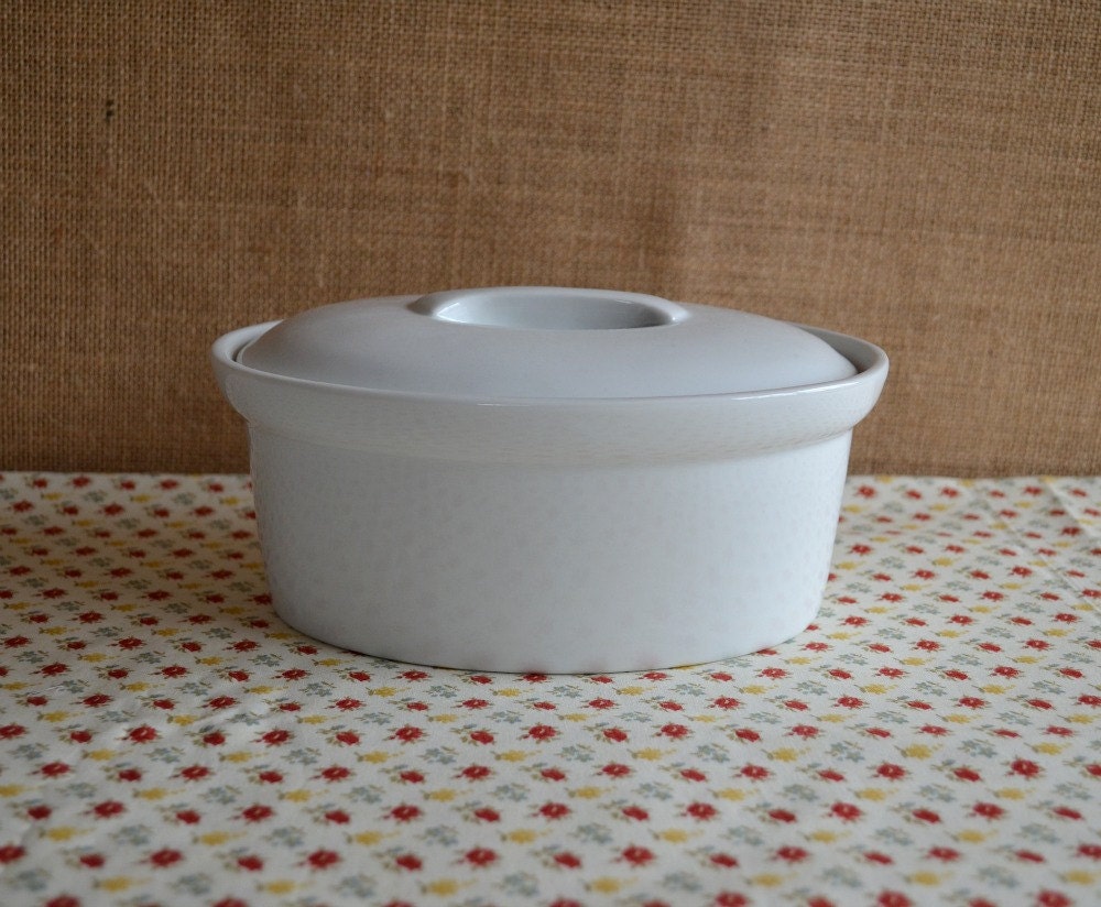 vintage French BIA Cordon Bleu oval baking dish