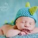 Dinosaur Baby Hat, Dragon Baby Boy Hat, Crochet Costume, Photo Prop - choice of colors