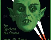 Nosferatu Vampire Movie Art Print Poster 11 x 17