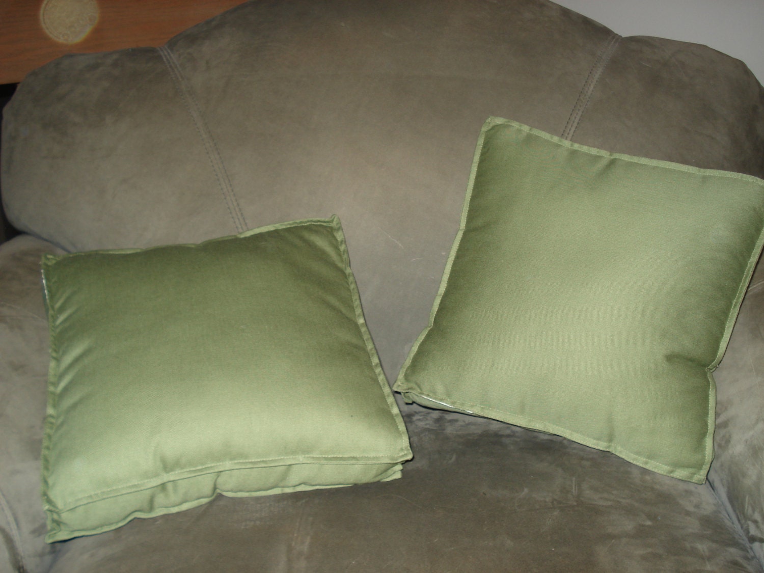 Green Pillow Bundle -- 2 pillows