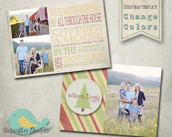 Christmas Card Templates - Family Christmas Story