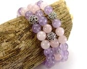 Chakra Stackable Bracelet Set for Intuition and Deep Inner Healing, Zen Bracelet