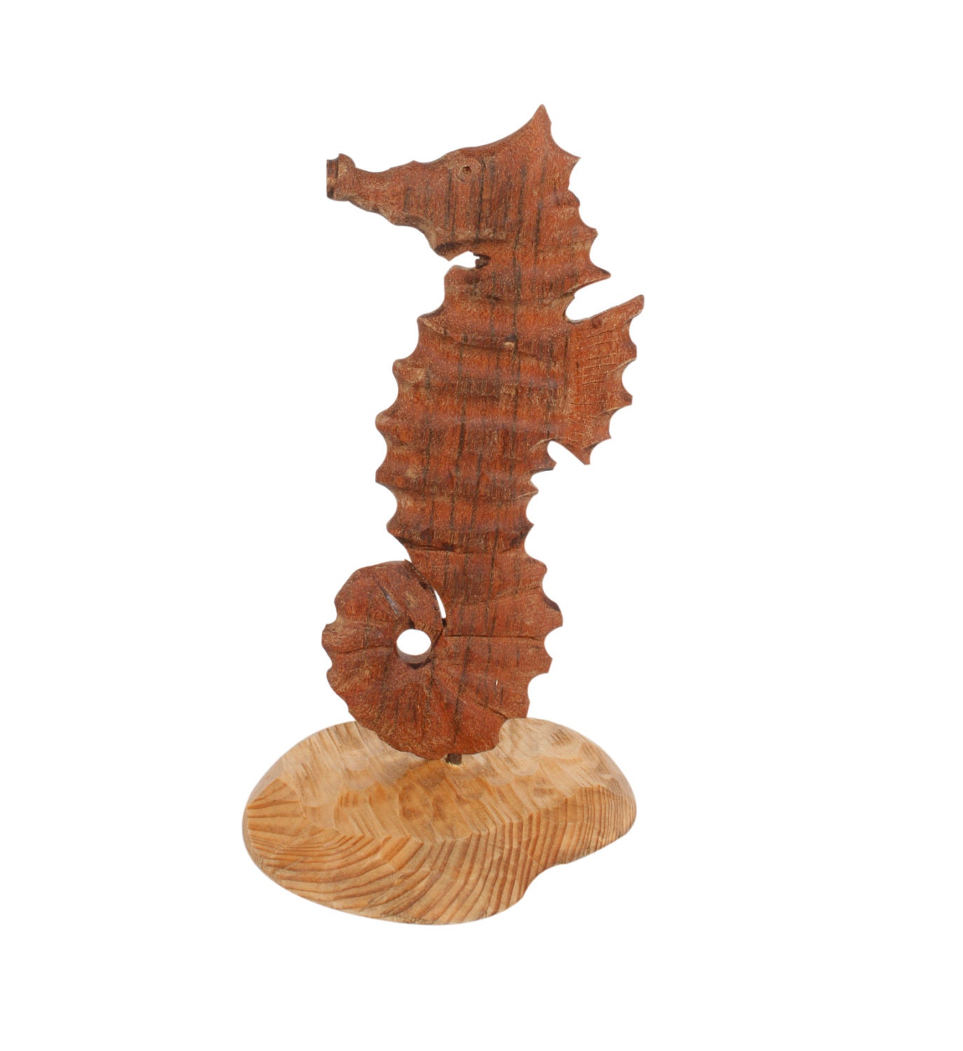 Seahorse Wood Decoration