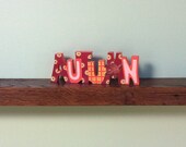 Reclaimed Barn Wood Floating Wall Shelf 24" Long Rustic SOLID OAK