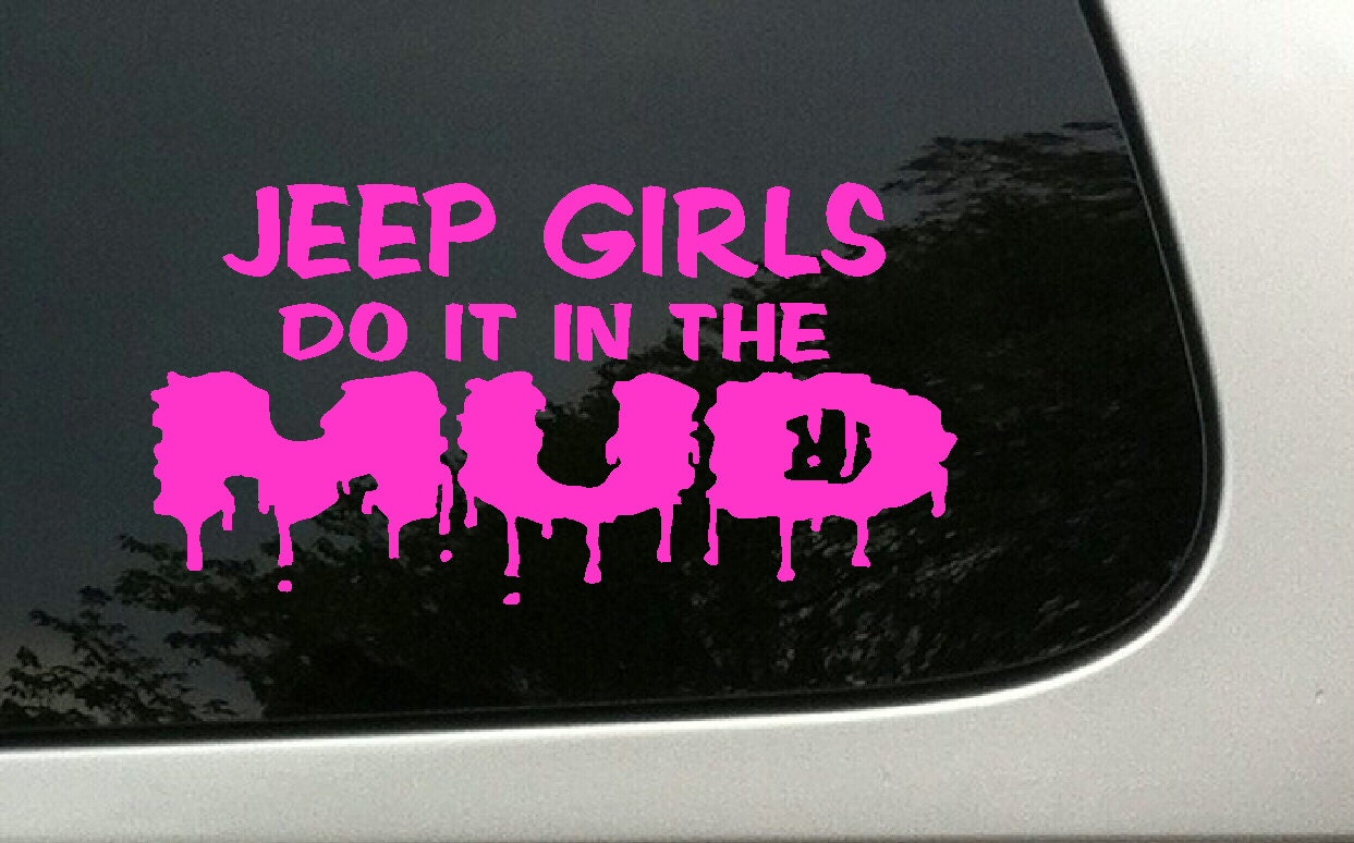 Decals jeep girls #4