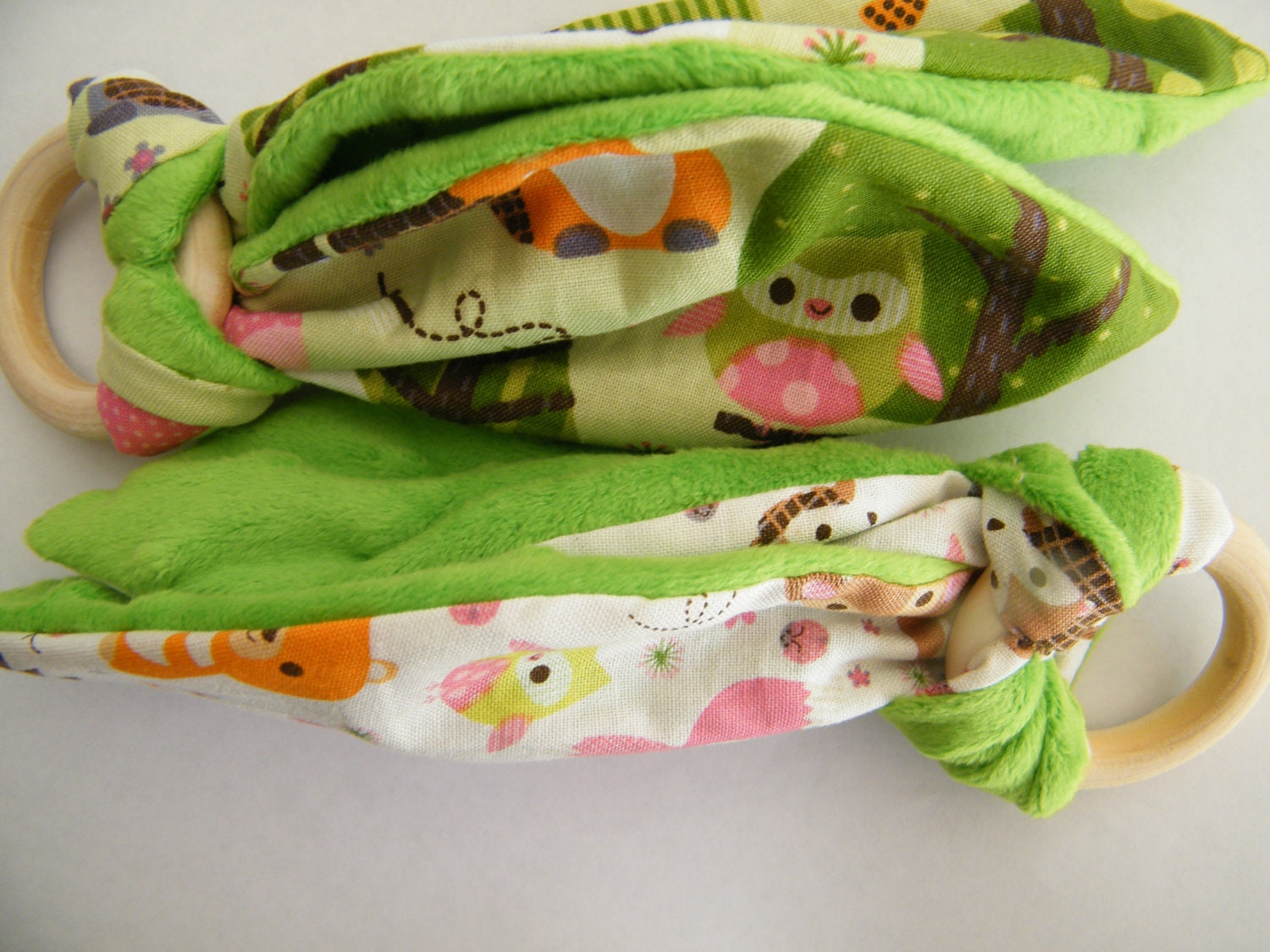 Woodland Teethers Baby Lovies Pick Two for 20shipped US