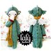 Crochet Pattern Doll "DIRK the dragon / dinosaur" PDF