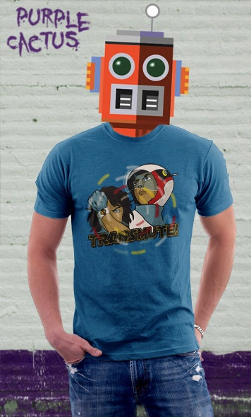 Battle of the Planets tshirt - Mens Gatchaman tshirt