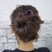 Wooden Barrette Hair Stick Hair slider Hair Pin Wood Carving MariyaArts