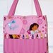 Personalized Dora The Explorer Coloring Bag Great Gift Idea