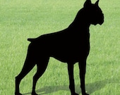 Boxer Silhouette  35"H x 30"W.