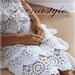 MADE TO ORDER Crochet Dress custom made, hand made, crochet
