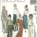 Girl's Hooded Top, Skirt and Pants Pattern McCall's 2246 Sizes 12 14 16