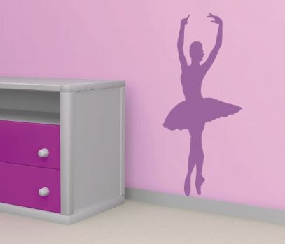 Vinyl Wall Decal Ballerina Design Wall Decals Wall stickers Nursery wall decal wall art- z003