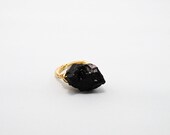 Black Tourmaline Cocktail Ring (As worn by Jillian Harris)