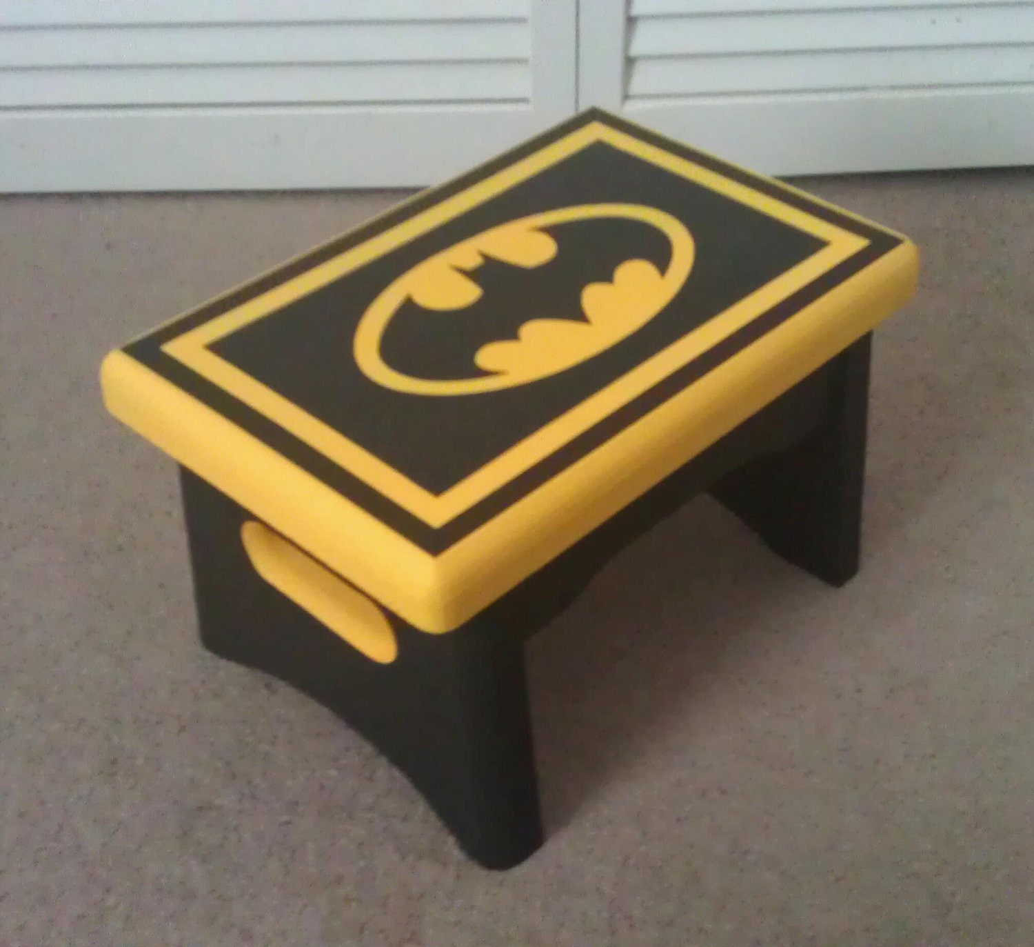 Hand-painted, Made-to-Order Step Stool