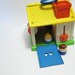 Vintage fisher price Cottage vintage toy With People 80's toy