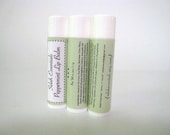 Peppermint Lip Balm with pure Essential Oil, All-Natural, Men or Women