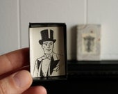 Groom mini gift box T for tophat