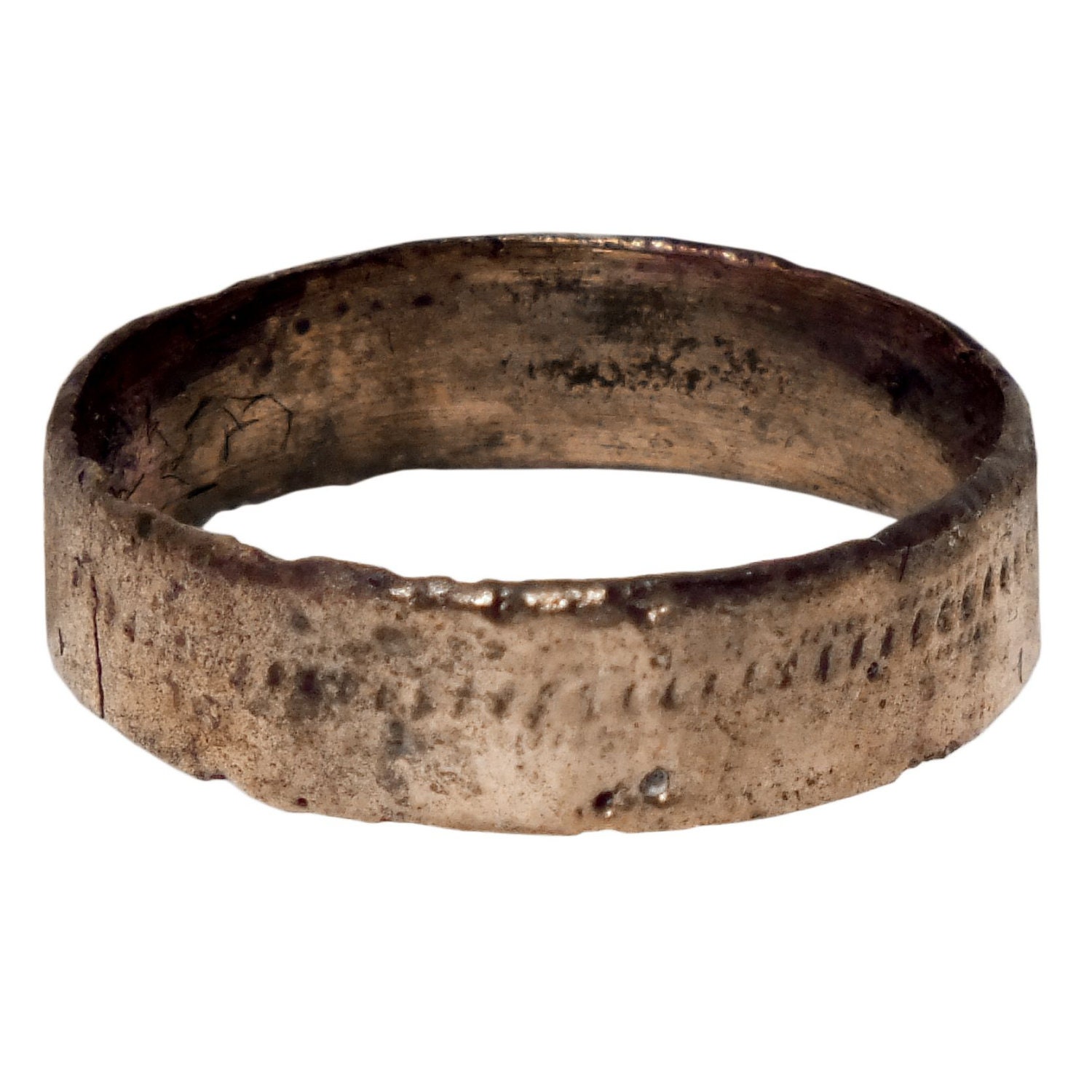 Ancient Viking Wedding Ring Jewelry. Size 6 C.900 A.D.