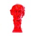 ceramic head bust // red kitchen decor // upcycled home decor // pop art figurine // retro pizza man