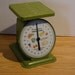 Vintage American Family Kitchen Scale-Green-0 to 25 lbs