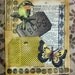 OOAK Art Collage and Ink Card "BLISS"