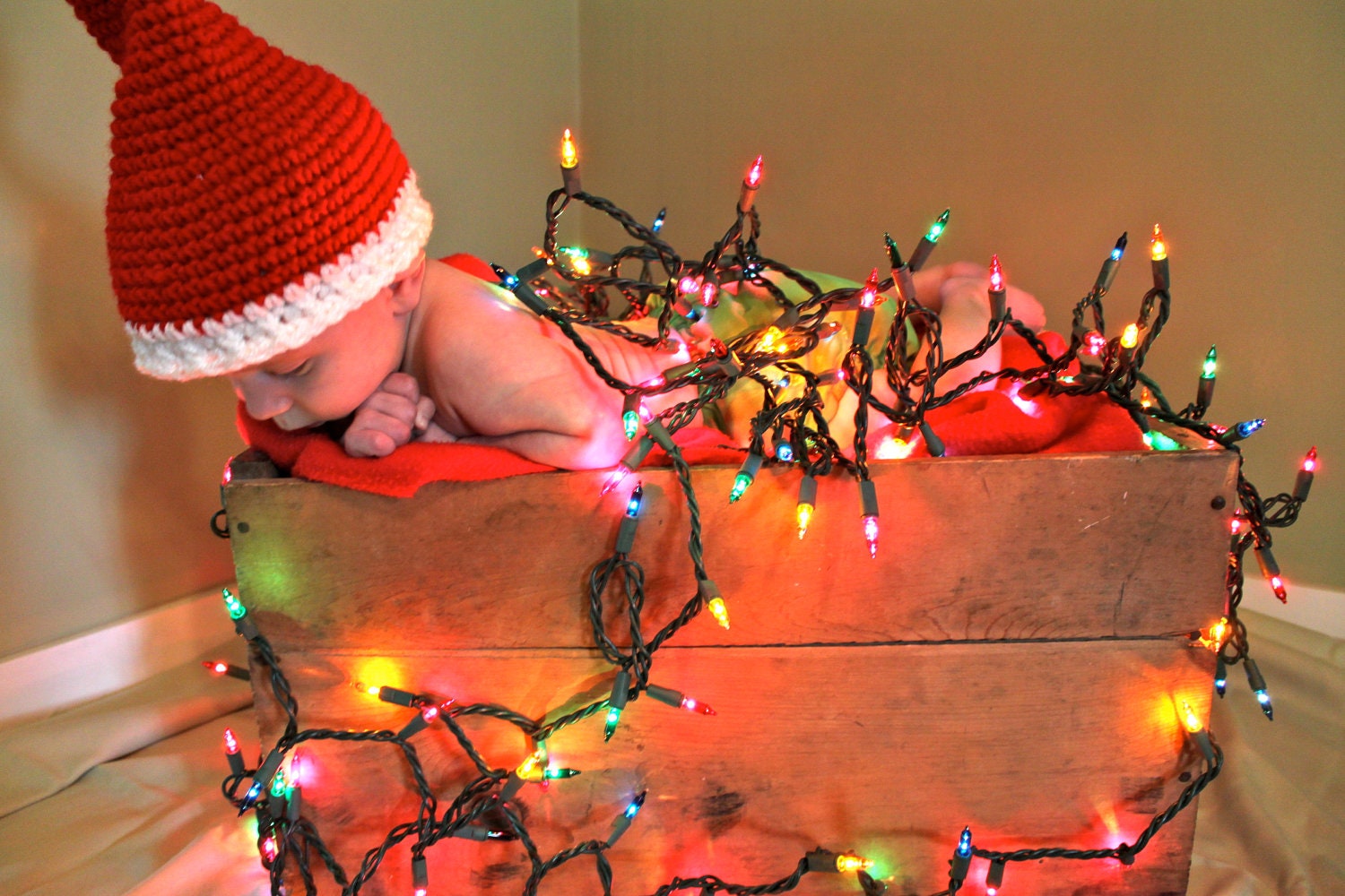 Christmas Santa Hat for Adult, Child, Toddler, Newborn