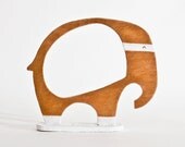 Wooden photo frame in a gift box, Elephant, Home Decor. Art. Decorative Toys For Room, Child's Room Decoration