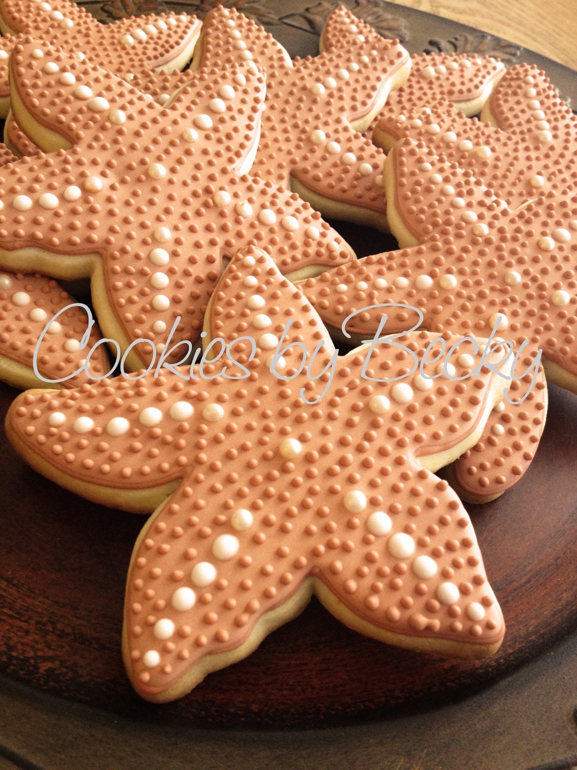 Delicate Starfish Cookies