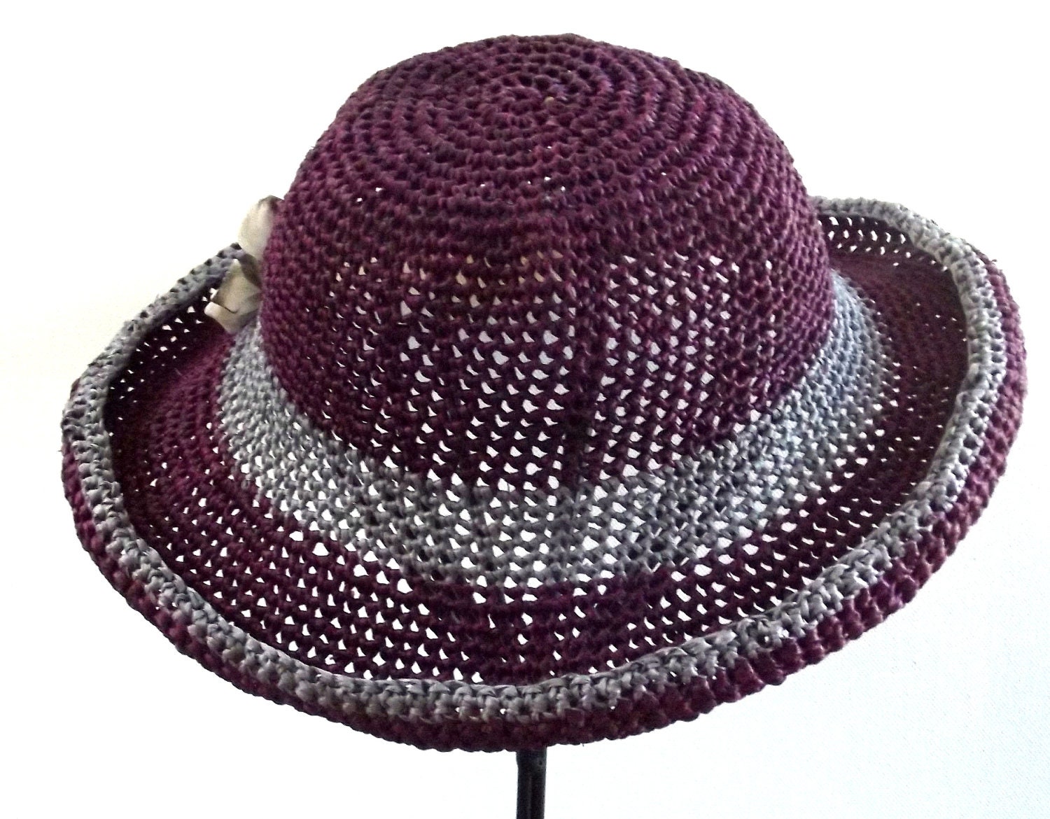 Cotton Grass Hat, Crochet , Sun Hat, Beach Hat, Resort Wear, Summer Apparel
